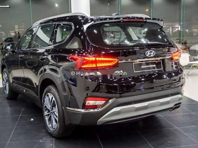 Bán ô tô Hyundai Santa Fe sản xuất năm 2019, màu đen0