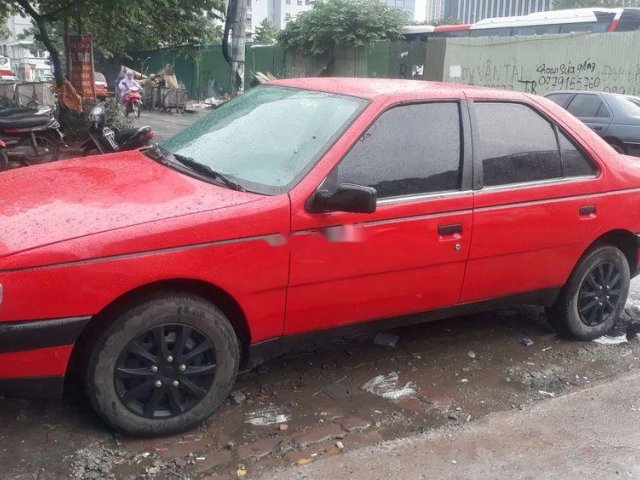 Bán Peugeot 405 1992, màu đỏ, nhập khẩu nguyên chiếc xe gia đình0