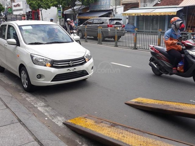 Cần bán xe Suzuki Celerio CVT 2019, màu trắng, nhập khẩu Thái, giá tốt0