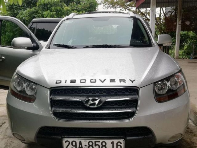 Bán Hyundai Santa Fe đời 2008, màu bạc, xe nhập, số tự động