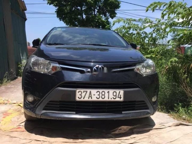 Bán Toyota Vios 1.5E 2017, màu đen, nhập khẩu