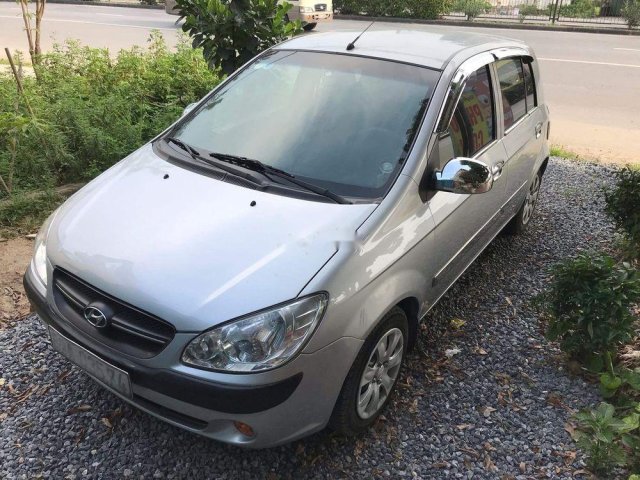 Bán Hyundai Getz 2008, màu bạc, xe nhập, số sàn