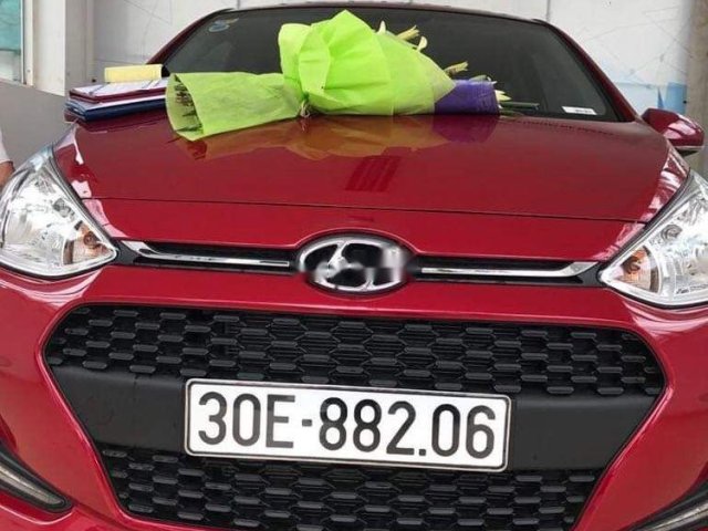 Bán Hyundai Grand i10 đời 2017, màu đỏ0