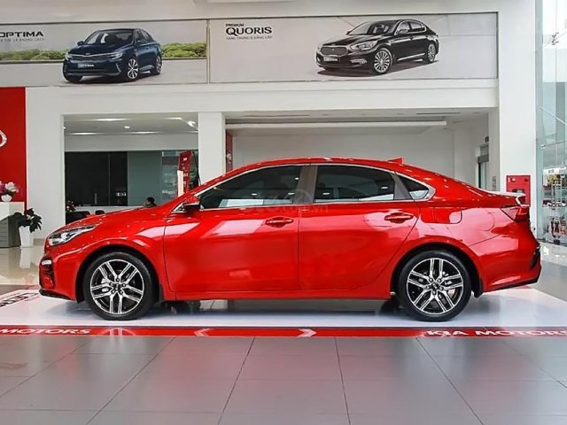 Bán Kia Cerato 1.6 AT Luxury 2019, màu đỏ, mới 100%0