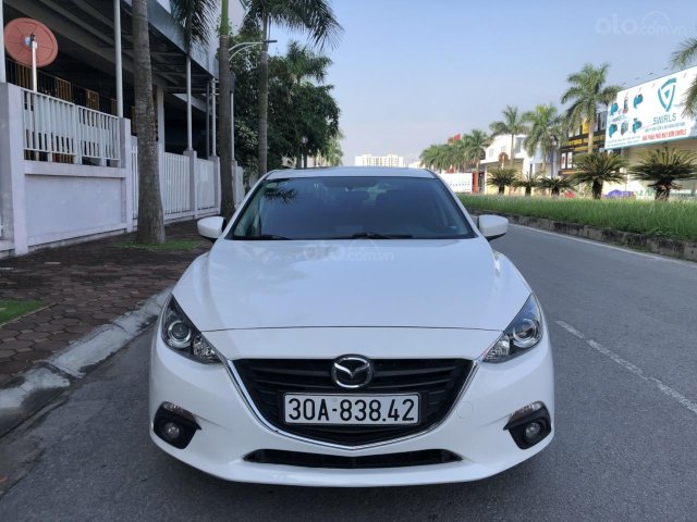 Bán ô tô Mazda 3 Sedan 1.5L đời 2015, màu trắng