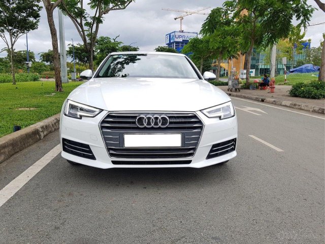 Bán Audi A4 2.0 TFSI đời 2018, màu trắng, bảo hành chính hãng đến 20210