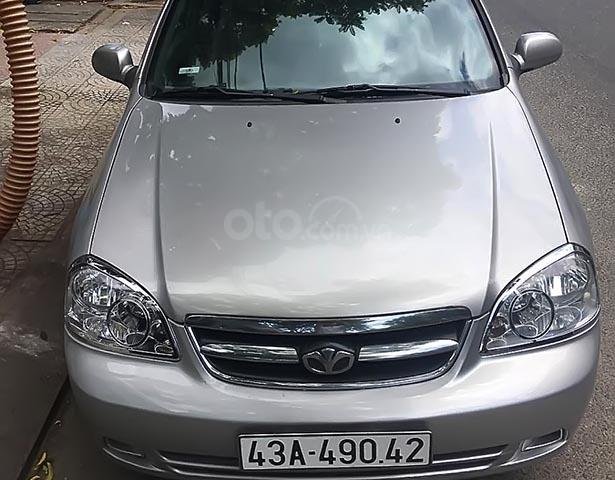 Cần bán lại xe Daewoo Lacetti EX năm 2011, màu bạc