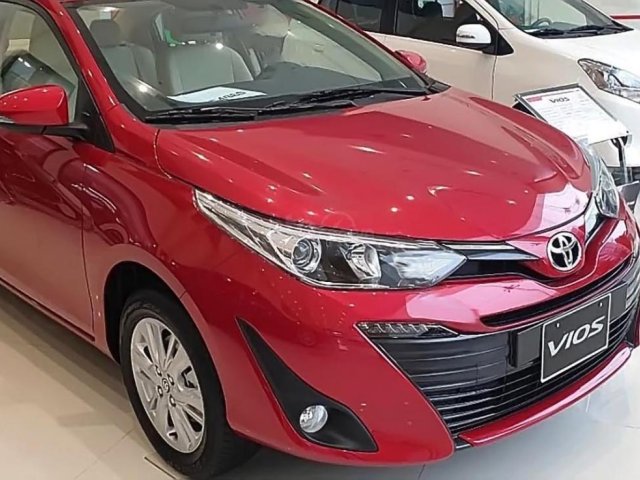 Cần bán Toyota Vios 1.5E MT đời 2019, màu đỏ sang trọng