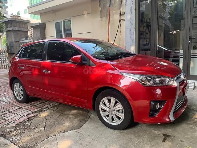 Bán xe Toyota Yaris 1.3G 2014, màu đỏ, nhập khẩu giá cạnh tranh