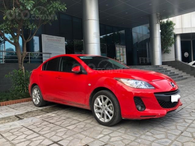 Bán xe Mazda 3 3S 1.6AT 2014, màu đỏ, nhập khẩu0