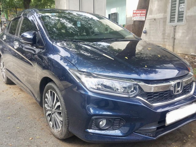 Hãng bán Honda City 1.5CVT 2018, màu xanh đá, đúng chất, giá TL, hỗ trợ góp