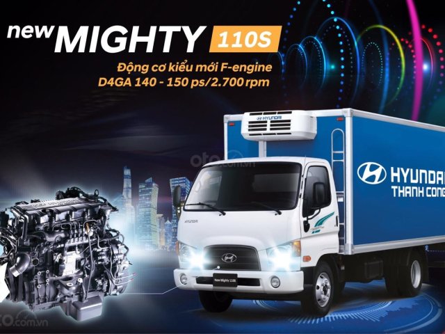 Hyundai 110S, thùng tùy chọn, giá cạnh tranh