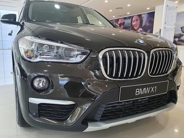 Bán BMW X1 sDrive18i đời 2019, màu đen, nhập khẩu nguyên chiếc