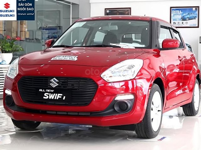 Cần bán Suzuki Swift GL 2019, màu đỏ, nhập khẩu, giá 469tr