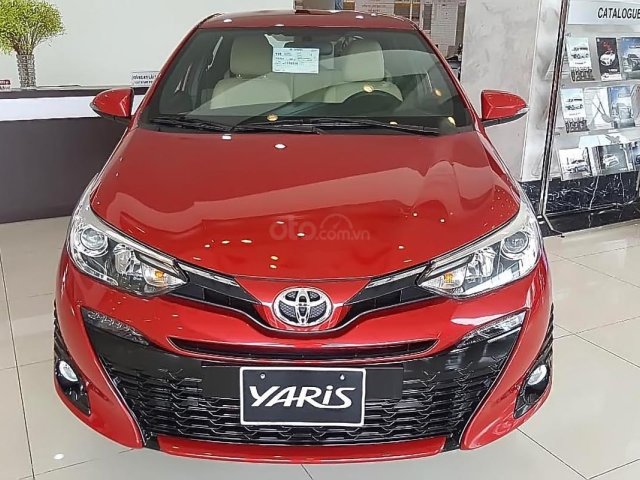 Bán xe Toyota Yaris đời 2019, màu đỏ, nhập khẩu nguyên chiếc