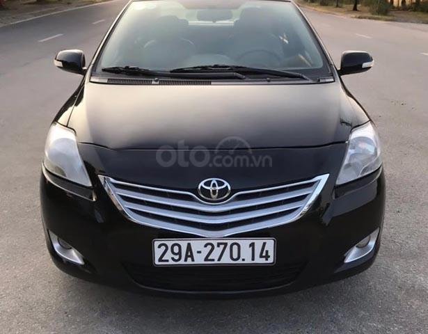 Bán xe Toyota Vios 1.5 E đời sản xuất 2011, màu đen0