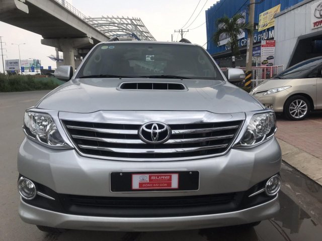 Bán Toyota Fortuner sản xuất 2016, màu bạc số sàn, giá chỉ 870 triệu