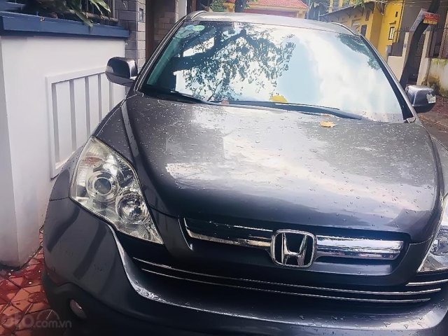 Bán Honda CR V 2.4 AT đời 2009, màu xanh lam0