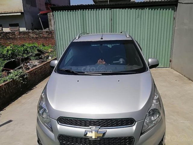 Bán Chevrolet Spark năm 2013, màu bạc chính chủ0