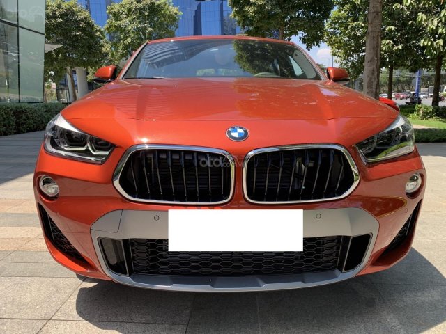 BMW X2 Sport Xdriver 20i màu nâu cam sản xuất 2018 biển Hà Nội0