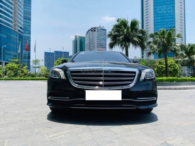 Mercedes S450 Luxury sản xuất 2018 màu đen đăng ký 2019 tên tư nhân