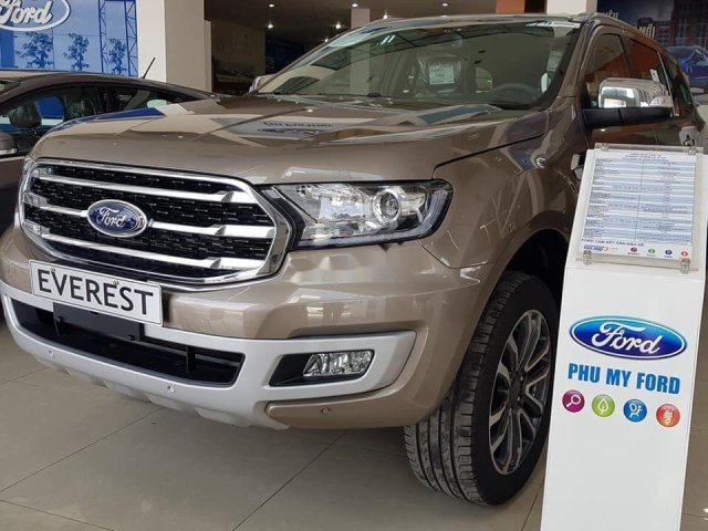 Bán Ford Everest sản xuất năm 2019, màu nâu, nhập khẩu 