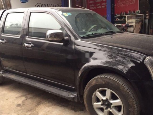 Cần bán Isuzu Dmax đời 2006, màu đen0