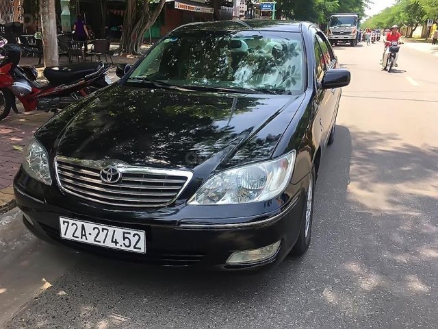 Bán Toyota Camry 2.4G 2003, màu đen, xe gia đình 