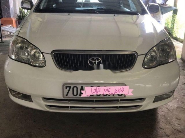 Bán Toyota Corolla Altis năm sản xuất 2003, màu trắng, nhập khẩu 