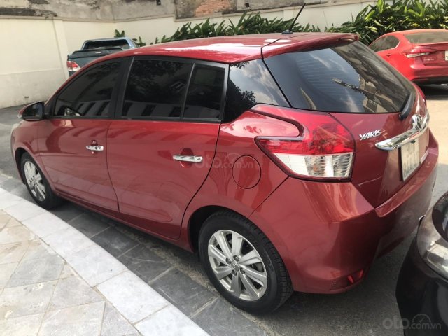 Bán xe Toyota Yaris 1.3 G năm 2015, màu đỏ, xe nhập, 525tr