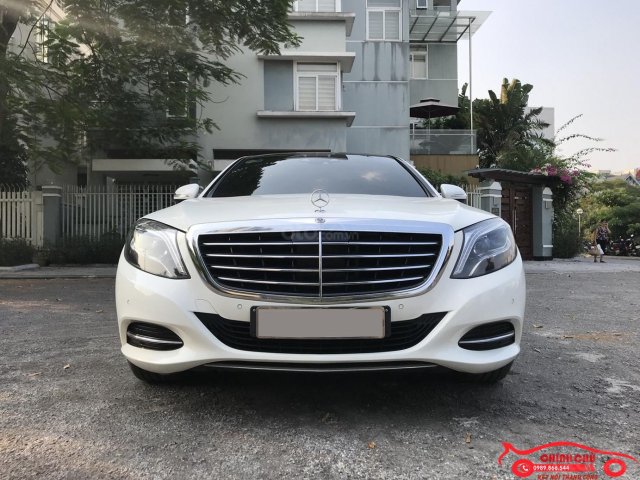 Chính chủ bán ô tô Mercedes S400L 2017, màu trắng, xe nhập, giá tốt0