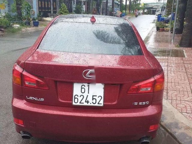 Bán Lexus IS 250 sản xuất năm 2006, màu đỏ, nhập khẩu0