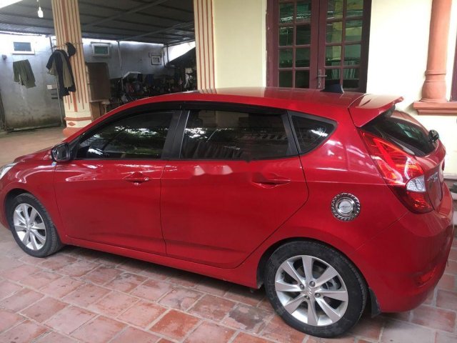 Gia đình bán Hyundai Accent 2015, màu đỏ, nhập khẩu 0