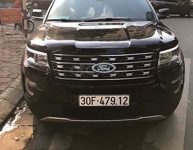 Bán Ford Explorer Limited 2.3L EcoBoost sản xuất 2017, màu đen, nhập khẩu  