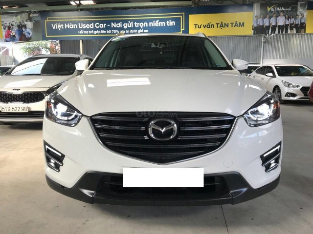 Hãng bán Mazda CX5 2WD, 2.5AT màu trắng, 2017, xe gia đình đi lướt