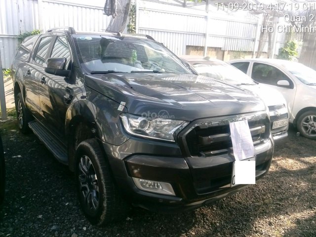 Bán xe Ford Ranger đăng ký 2017, màu xám (ghi) nhập khẩu nguyên chiếc, giá chỉ 680 triệu đồng