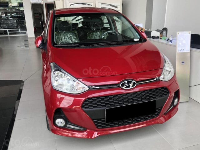 Grand i10 1.2AT Hatchback 2019, màu đỏ khuyến mại khủng khi khách hàng lấy xe tháng 10, LH 0352330999