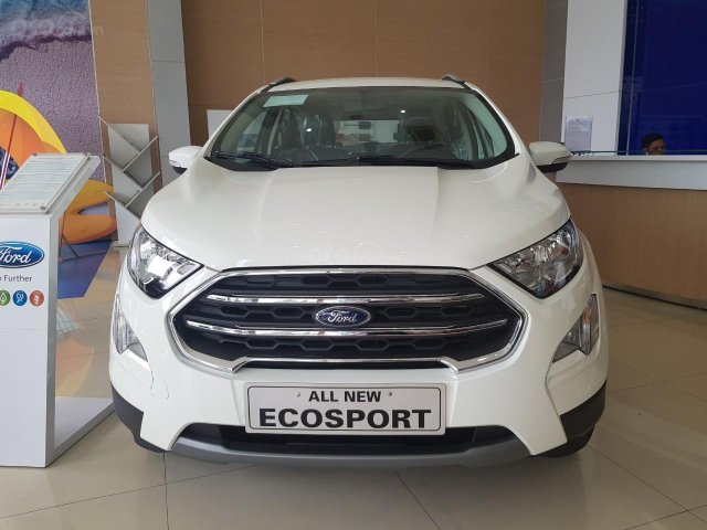 Cần bán xe Ford EcoSport 1.5 AT Trend đời 2019, màu trắng, nhập khẩu