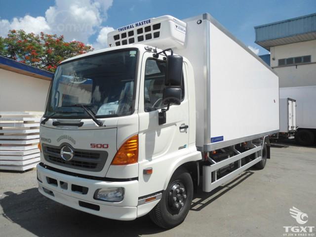 Hino 6 tấn đông lạnh, thùng 6m5, nhiệt độ âm 20 độ C0