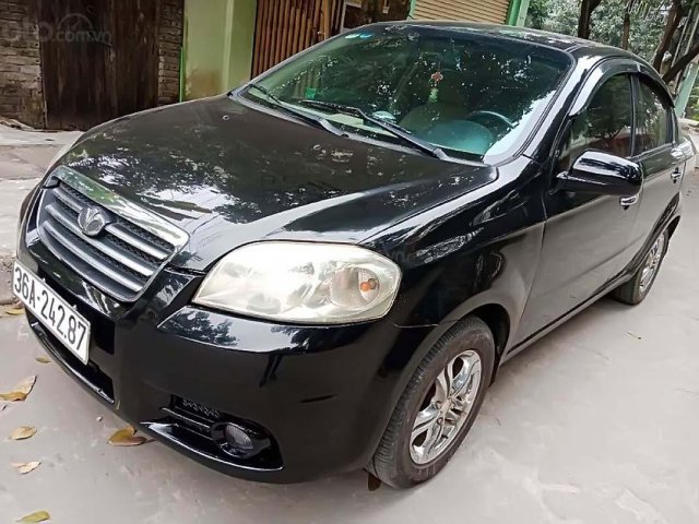 Bán Daewoo Gentra năm sản xuất 2008, màu đen, xe gia đình0