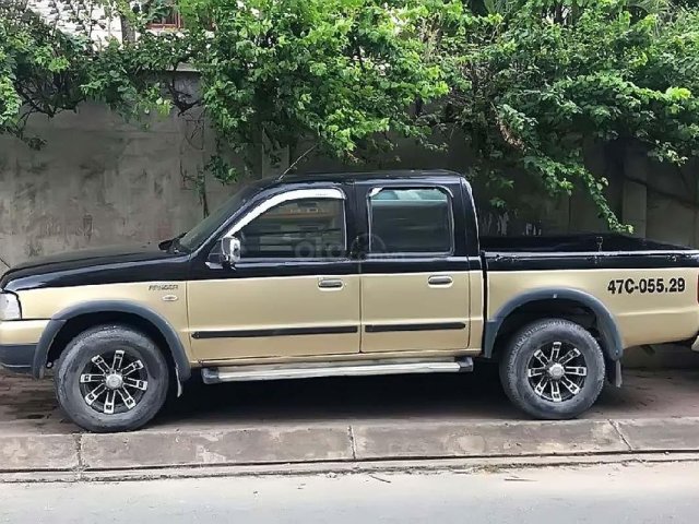 Cần bán Ford Ranger XL 4x4 MT đời 2006, màu đen, số sàn, giá tốt