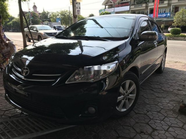 Bán Toyota Corolla Altis 2011, đăng ký 2012, màu đen, xe nhập, giá 475tr0