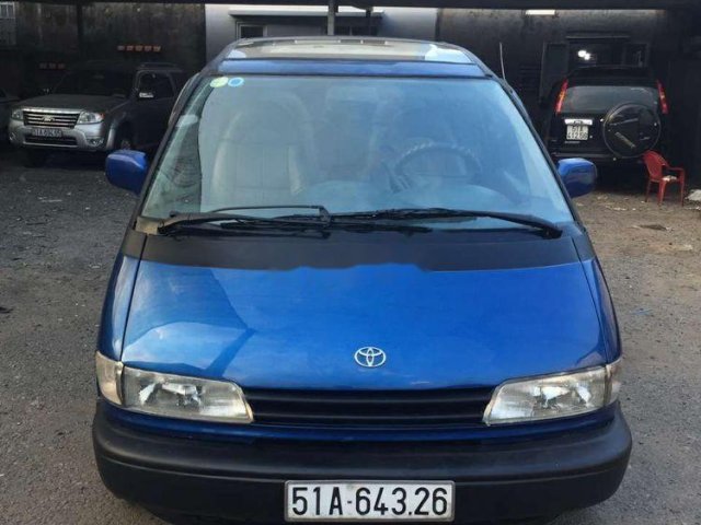 Cần bán Toyota Previa đời 1991, màu xanh lam, xe nhập0