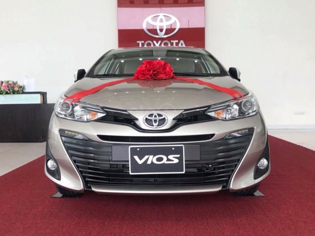 Hỗ trợ vay ngân hàng trả góp lãi suất thấp với chiếc
Toyota Vios 1.5G CVT, sản xuất 20190