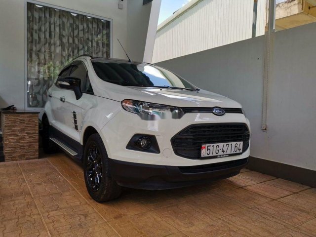 Cần bán xe Ford Ecosport Titanium Black Edition đời 2017, màu trắng