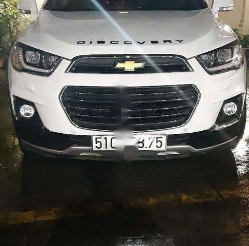 Bán Chevrolet Captiva đời 2018, màu trắng, xe nhập, 400tr