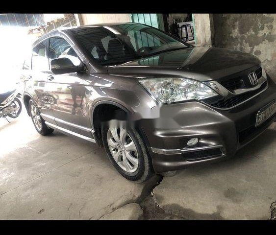 Cần bán xe Honda CR V năm 2011, màu xám0