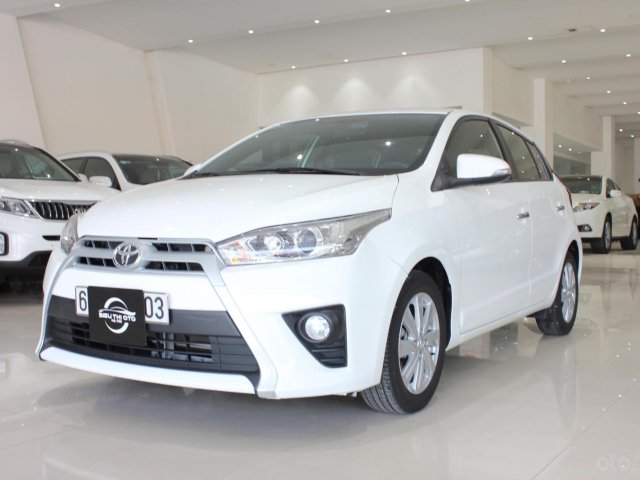 Toyota Yaris G 2015, màu trắng, nhập khẩu nguyên chiếc