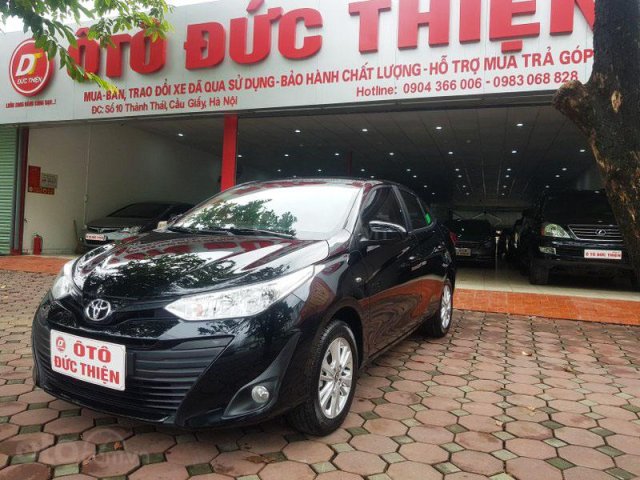 Bán Toyota Vios E đời 2019, màu đen, giá 485tr