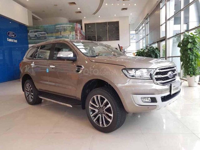 Bán xe Ford Everest Titanium 4x2 AT 2019 tại Nam Định. Khuyến mại cực lớn chỉ có trong tháng này, LH 09636306340